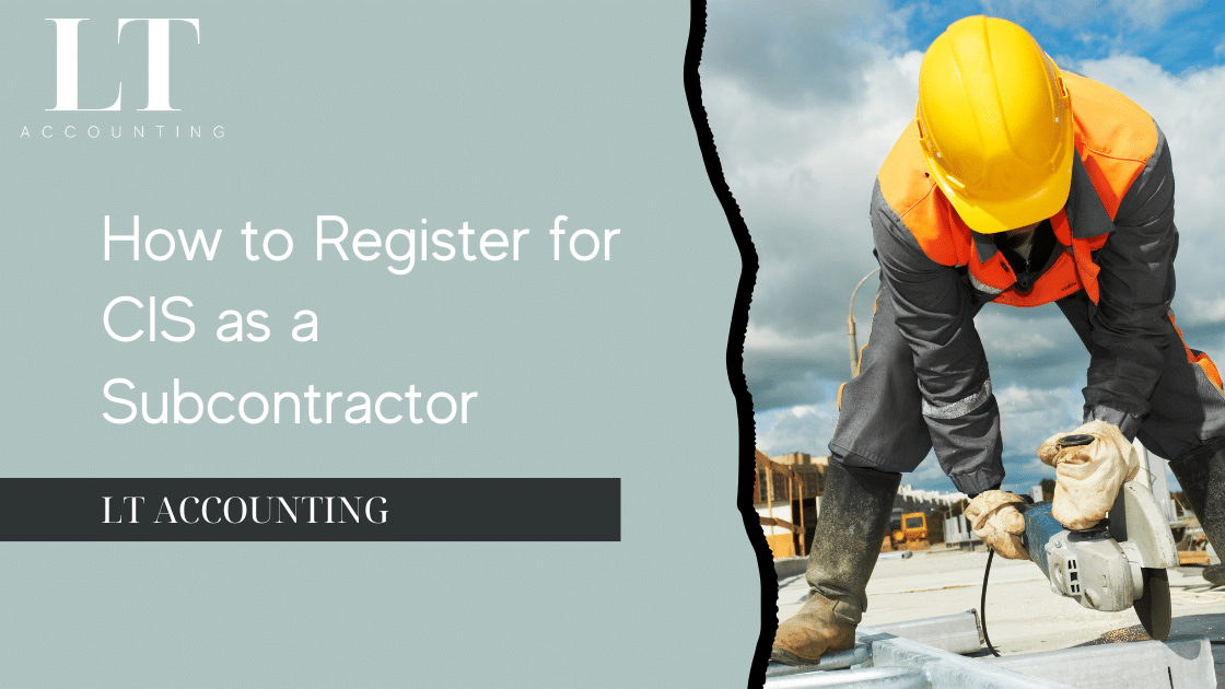 A subcontractor learning how to register for CIS.